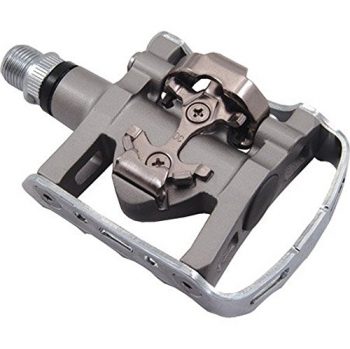 Pedales Automaticos C/ Plataforma Calas Shimano M324 Mtb Spd